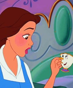 Belle And Chip Diamond Painting