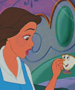 Belle And Chip Diamond Painting