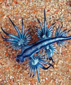 Blue Glaucus Dragon Diamond Painting