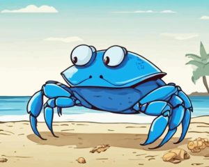 Cartoon Crab Diamond Painting