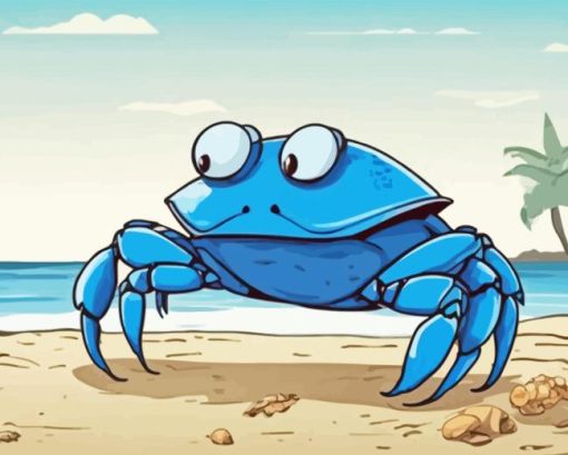 Cartoon Crab Diamond Painting