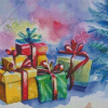 Christmas Presents Diamond Painting