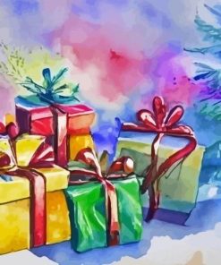 Christmas Presents Diamond Painting