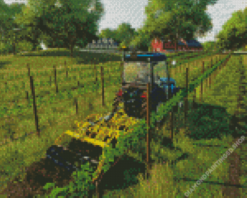 Farming Simulator Diamond Painting