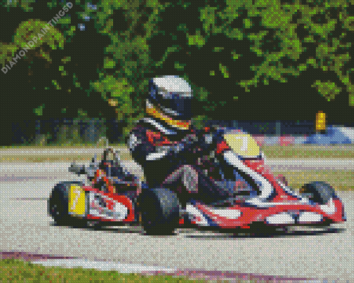 Go Karting Diamond Painting