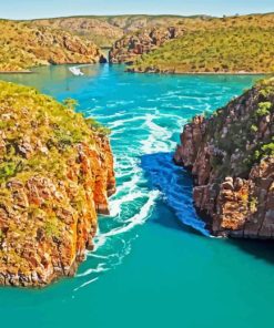 Horizontal Falls Diamond Painting