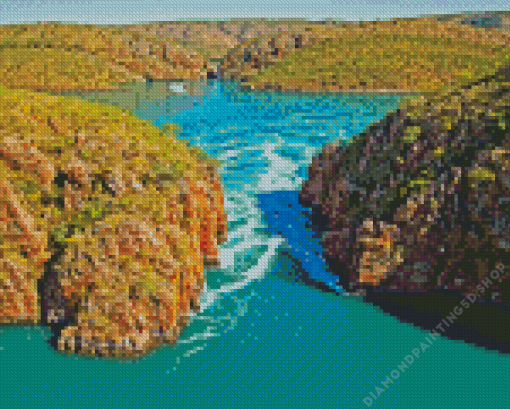 Horizontal Falls Diamond Painting