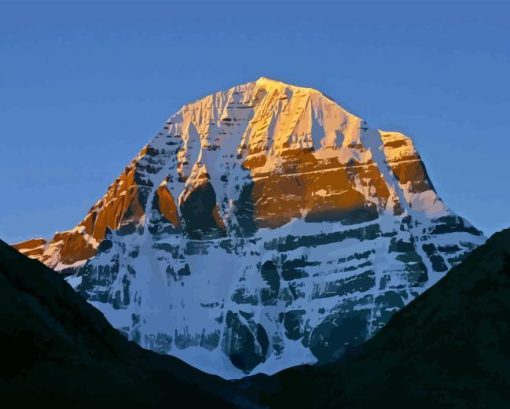 Kailash Mansarovar Diamond Painting