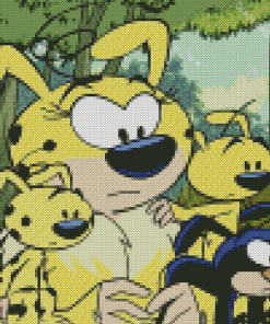 Marsupilami Diamond Painting