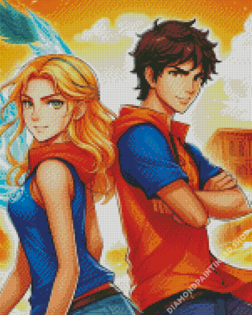 Percy And Annabeth Adventures Diamond Paintings