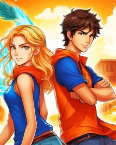 Percy And Annabeth Adventures Diamond Paintings