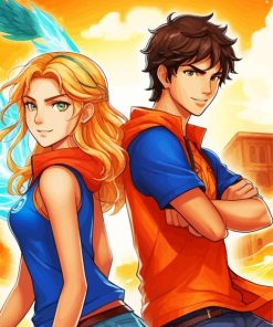 Percy And Annabeth Adventures Diamond Paintings