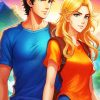 Annabeth And Percy Adventures Diamond Paintings