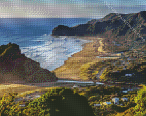 Piha New Zealand Diamond Painting