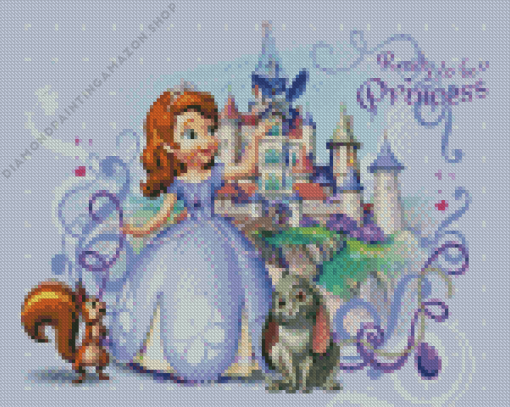 Princess Sofia Diamond Painting