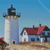 Race Point Lighthouse Diamond Painting