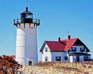 Race Point Lighthouse Diamond Painting