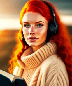 Redhead Woman Diamond Painting