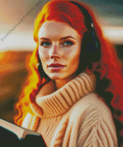 Redhead Woman Diamond Painting