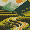 Rice Terraces Diamond Painting