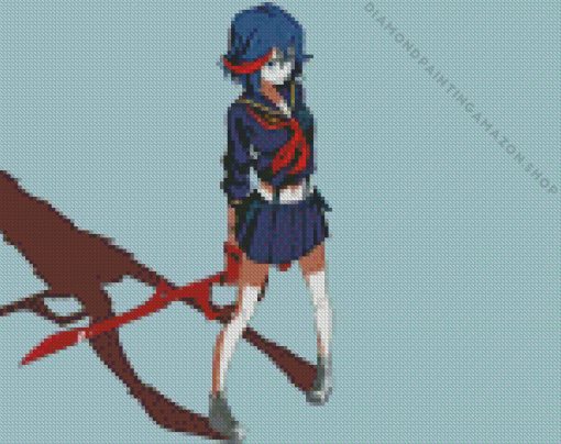 Ryuko Matoi Diamond Painting