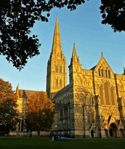 Salisbury Cathedral Diamond Painting