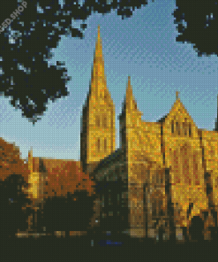 Salisbury Cathedral Diamond Painting