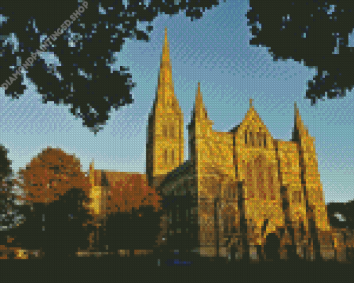 Salisbury Cathedral Diamond Painting