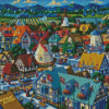 Solvang Illustration Diamond Painting