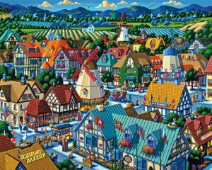 Solvang Illustration Diamond Painting