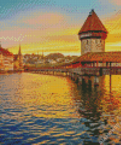 Chapel Bridge Diamond Painting