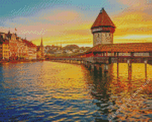 Chapel Bridge Diamond Painting