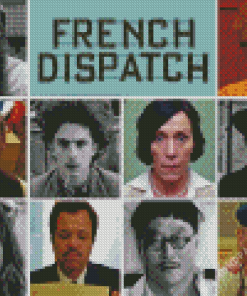 The French Dispatch Diamond Painting