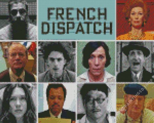 The French Dispatch Diamond Painting