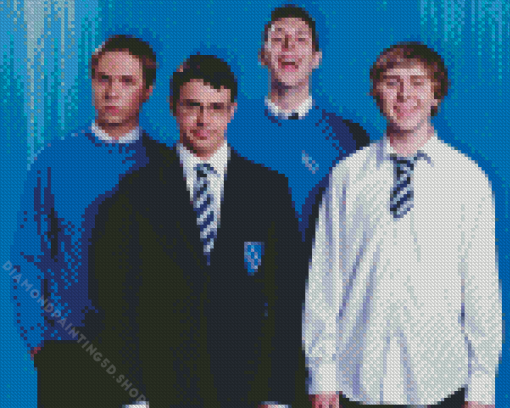 The Inbetweeners Diamond Painting