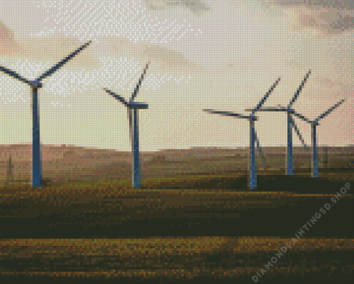 Turbines Diamond Painting