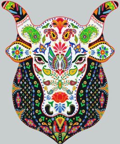 Mandala Cow Diamond Painting