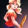 Annabeth And Percy Adventures Diamond Paintings