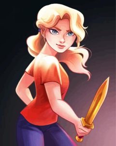 Annabeth And Percy Adventures Diamond Paintings