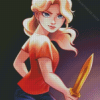 Annabeth And Percy Adventures Diamond Paintings