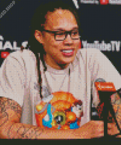 Brittney Griner Diamond Painting