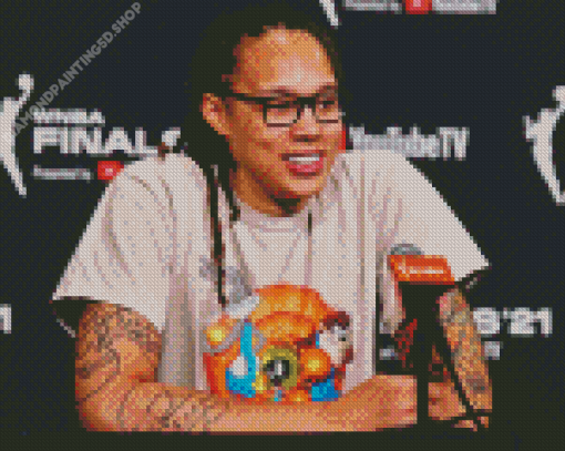 Brittney Griner Diamond Painting