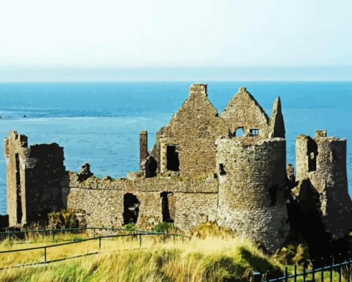 Dunluce Castle Diamond Painting