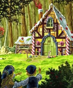 Hansel And Gretel Diamond Painting