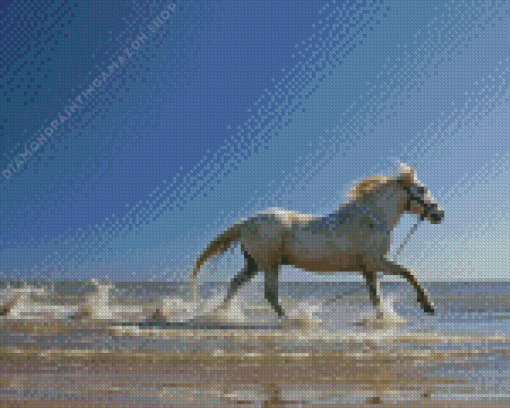 Horse Running Diamond Painting