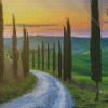 Italy Road Diamond Painting