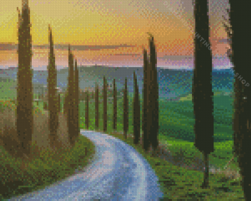 Italy Road Diamond Painting