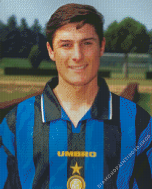 Javier Zanetti Diamond Painting