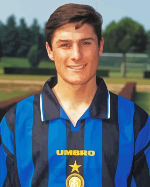 Javier Zanetti Diamond Painting