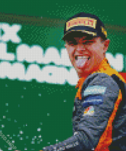 Lando Norris Diamond Painting